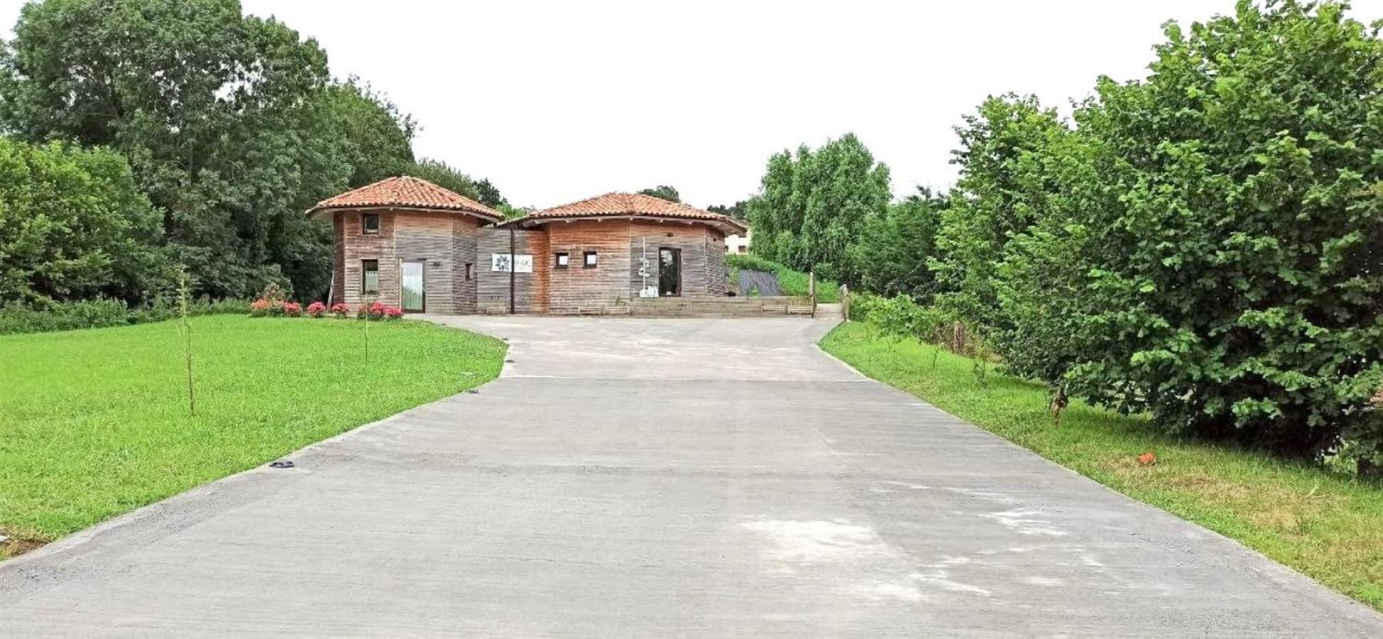 Вилла Mini Casa Con Jardin Мунгия Экстерьер фото